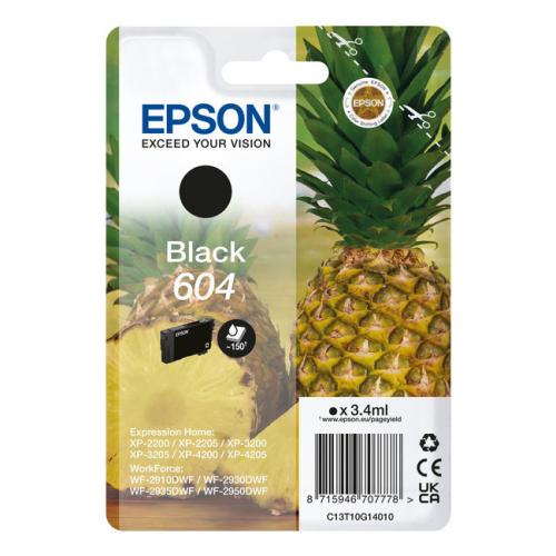 Epson prindikassett must (C13T10G14010 / 604)