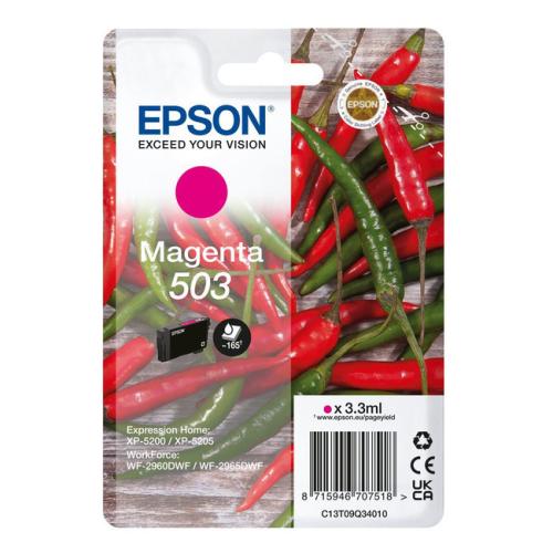 Epson prindikassett magenta (C13T09Q34010 / 503)