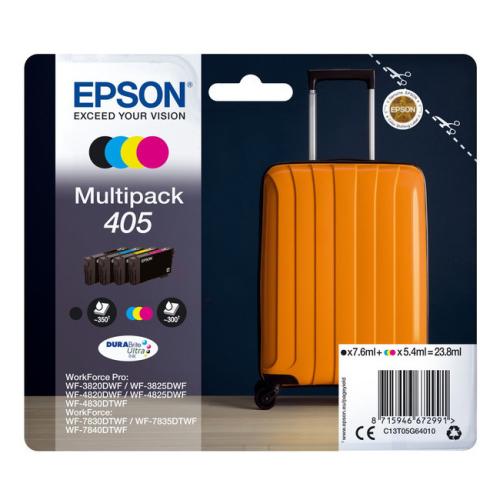 Epson prindikassett must / tsüaan / magenta / kollane (C13T05G64010 / 405) (multipack)