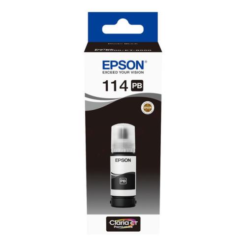 Epson prindikassett must foto (C13T07B140 / 114)