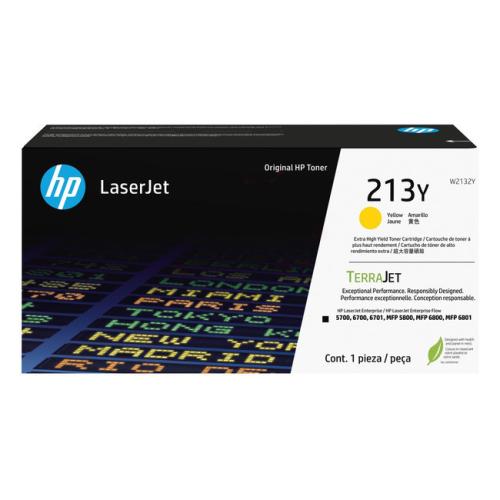 HP tooneri kassett kollane (W2132Y / 213Y) (high capacity)