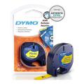 Dymo LetraTag lint kollane (91202 / S0721620), 12mm