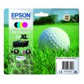 Epson prindikassett must / tsüaan / magenta / kollane (C13T34764010 / 34XL) (multipack, high capacity)