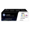 HP tooneri kassett tsüaan / magenta / kollane (CF253XM / 201X) (multipack)