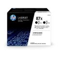 HP tooneri kassett must (CF287XD / 87X) (Kaksikpakend, high capacity)