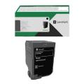 Lexmark tooneri kassett must (71C20K0 / 071C20K0) (Tagasi)