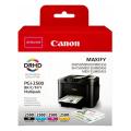 Canon prindikassett must / tsüaan / magenta / kollane (9290B006 / PGI2500BKCMY) (multipack)