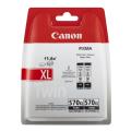 Canon prindikassett must (0318C010 / PGI570PGBKXL) (Kaksikpakend, high capacity)